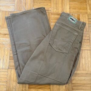 Vintage Solo Semore Baggy Wide Leg Denim Pants